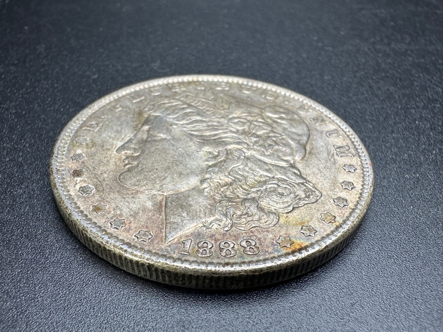 Vintage 1888 Morgan Silver Dollar [Photo 4]