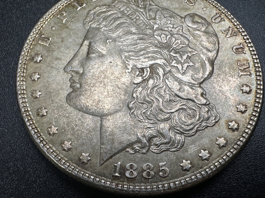 Vintage 1885 Morgan Silver Dollar [Photo 2]