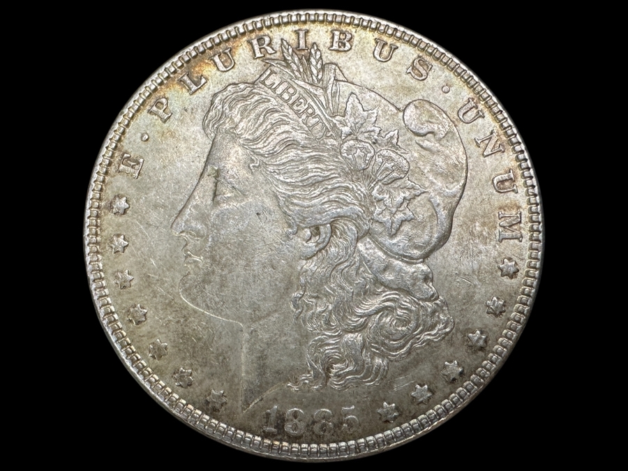 Vintage 1885 Morgan Silver Dollar [Photo 1]