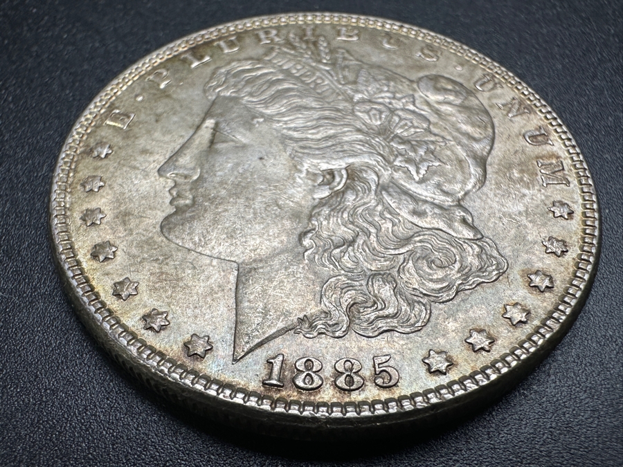 Vintage 1885 Morgan Silver Dollar [Photo 3]