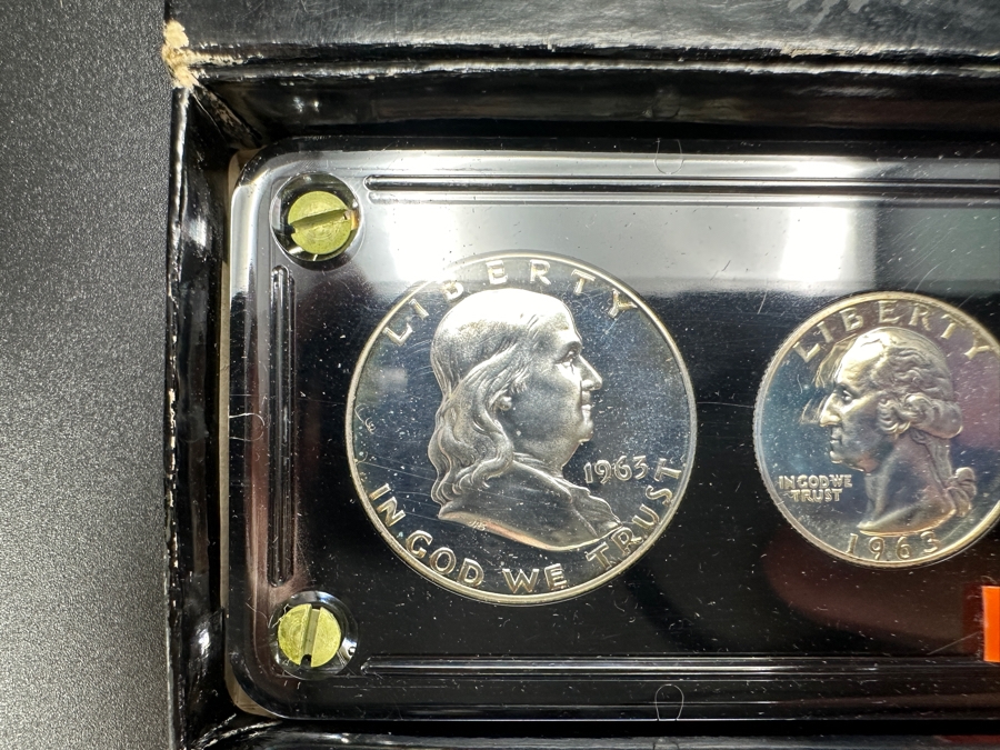 Vintage 1963 US Mint Proof Coin Set [Photo 3]