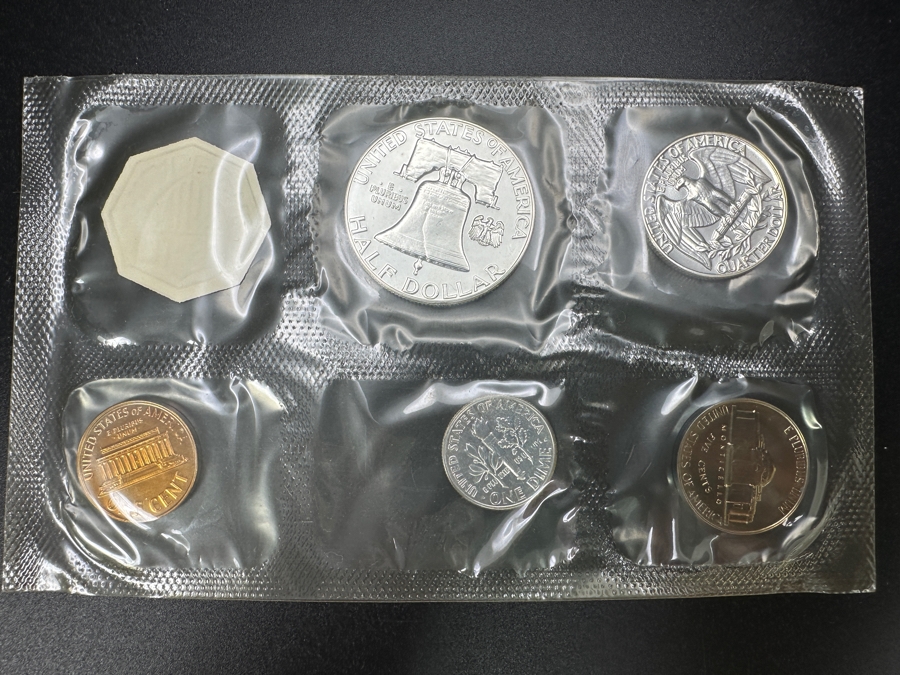 Vintage 1961 US Mint Philadelphia Proof Coin Set [Photo 6]