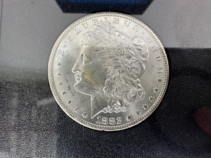 Uncirculated 1882 Morgan Silver Dollar Carson City [Photo 5]