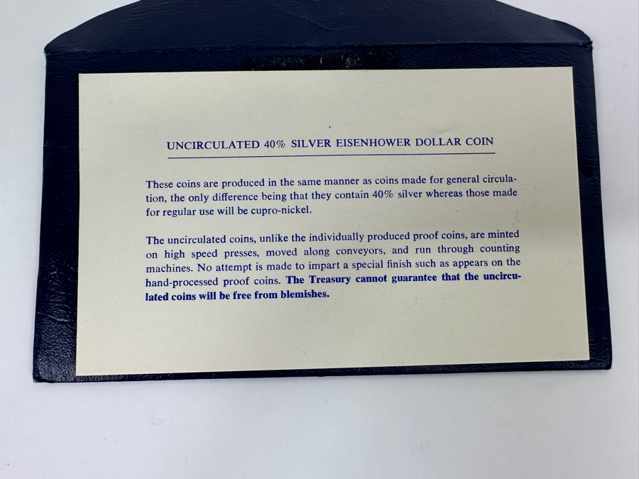 Vintage 1971 & 1974 Eisenhower Uncirculated Silver Dollars [Photo 13]