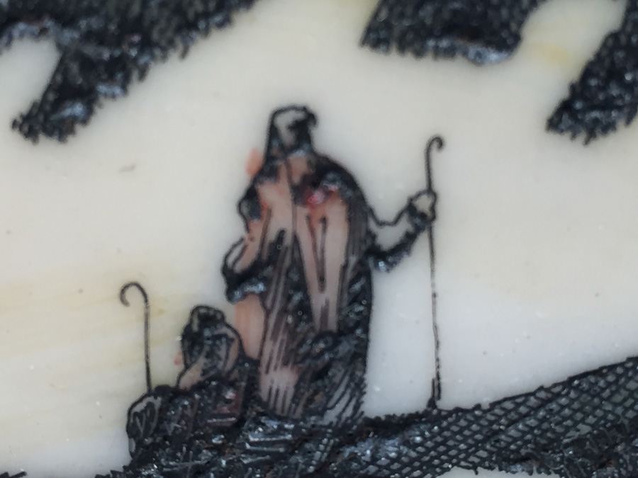 Saul Raskin (1878-1966) Etching on Bakelite Title: Jerusalem [Photo 9]