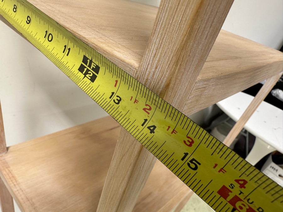 Wooden Etagere Bookshelf 20W X 14D X 68H [Photo 6]