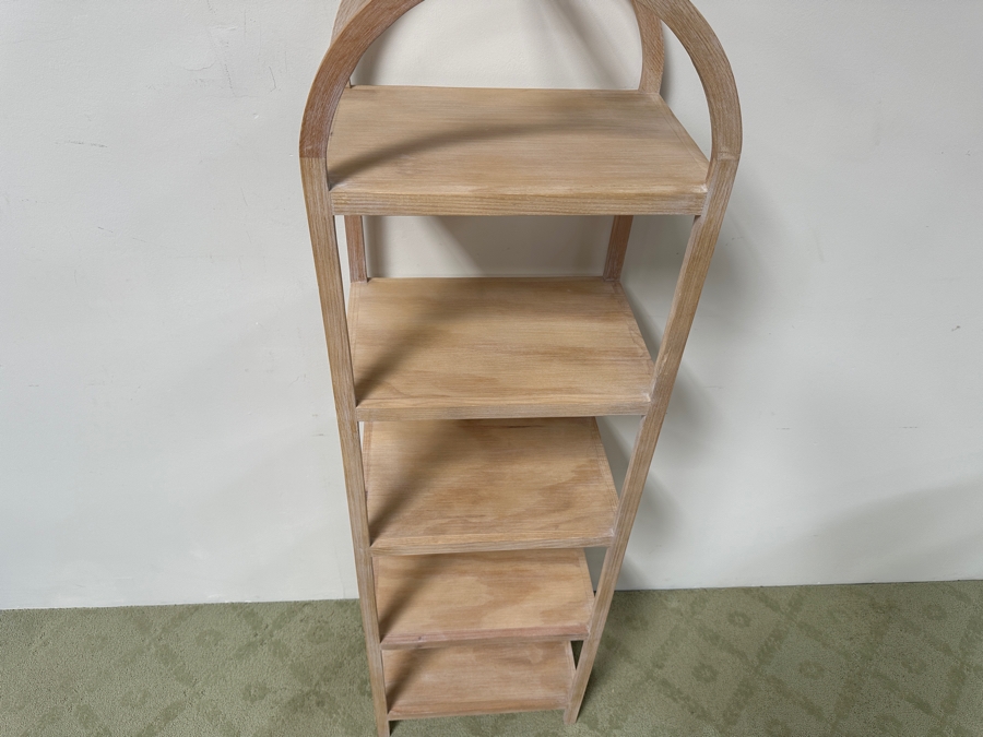 Wooden Etagere Bookshelf 20W X 14D X 68H [Photo 3]