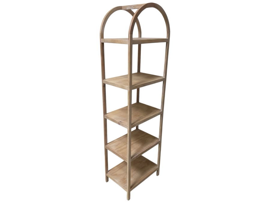 Wooden Etagere Bookshelf 20W X 14D X 68H [Photo 2]