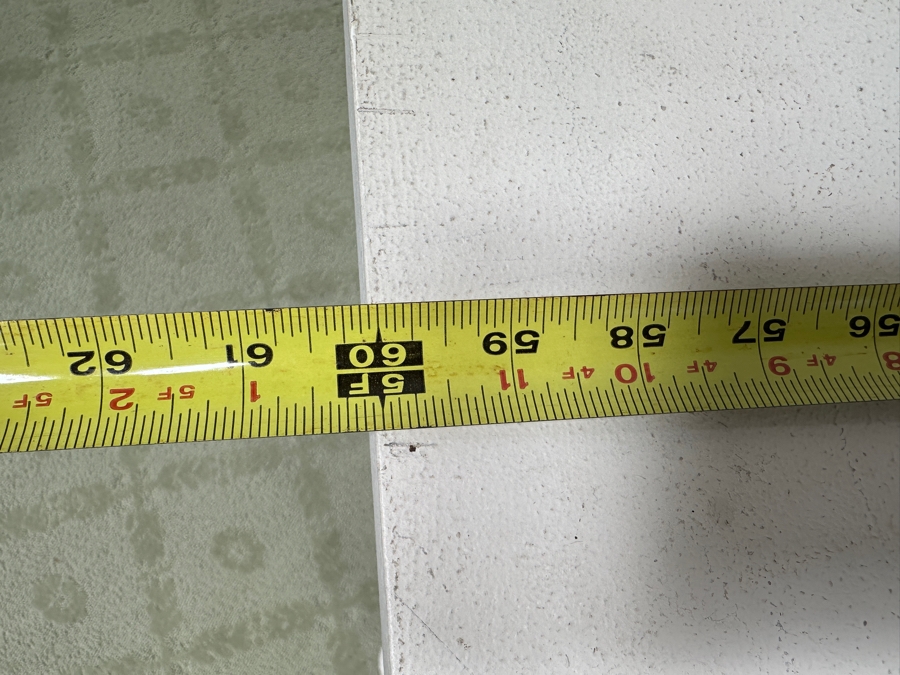 White Console Sofa Table With Two Drawers 60W X 19D X 30.5H [Photo 7]