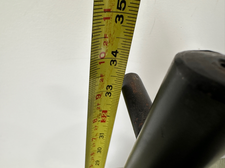 Antique Burmese Metal Temple Gong With Metal Stand And Striker 24.5W X 35H Purchased In Bangkok For $3,000 [Photo 13]