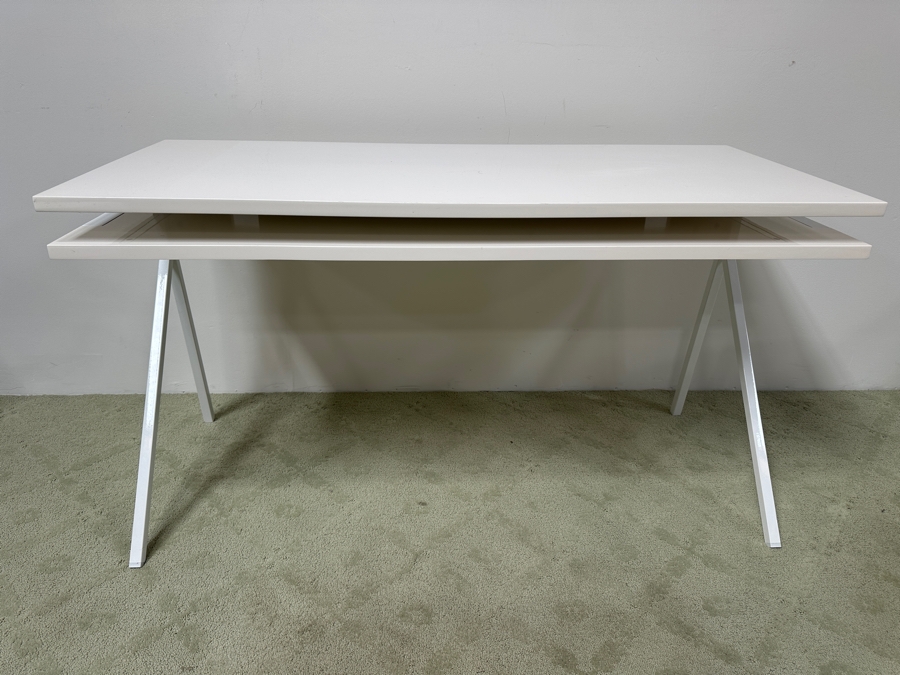 Desk 51 By BluDot With Pull Out Drawer 56W X 25D X 31H Retails $880 [Photo 4]