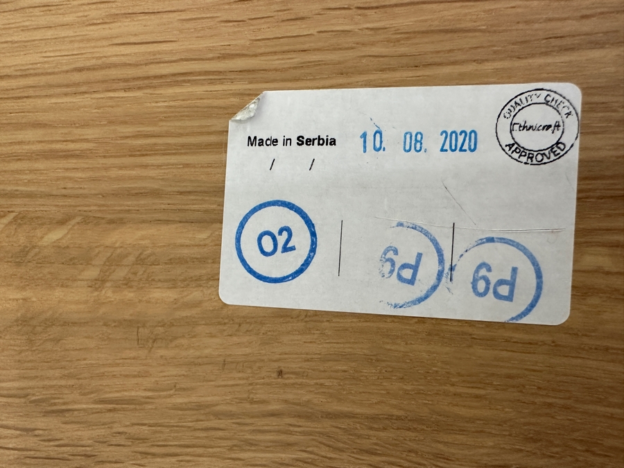 Pair Of Nordic Oak Bedside Tables Nightstands With Drawer 22.5W X 16D X 14.5H Retails $1,700 [Photo 13]