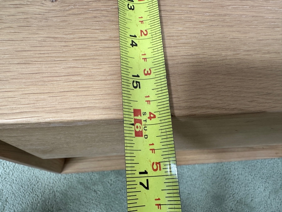 Pair Of Nordic Oak Bedside Tables Nightstands With Drawer 22.5W X 16D X 14.5H Retails $1,700 [Photo 10]