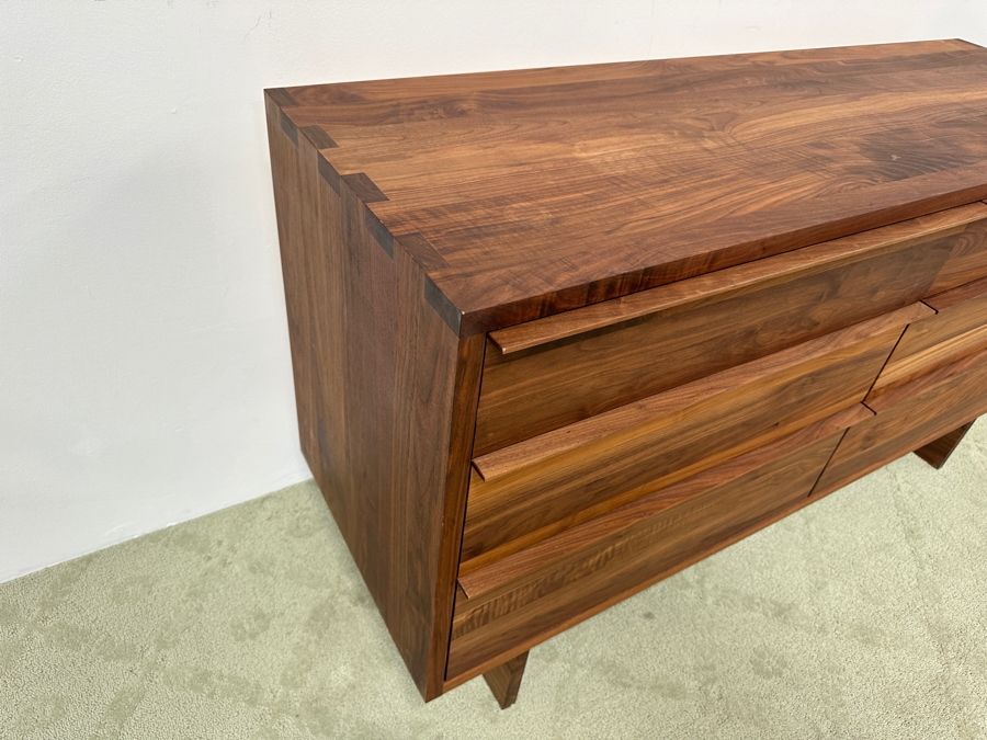 Room & Board Wooden 6-Drawer Chest Of Drawers Dresser 60W X 21D X 32H [Photo 6]