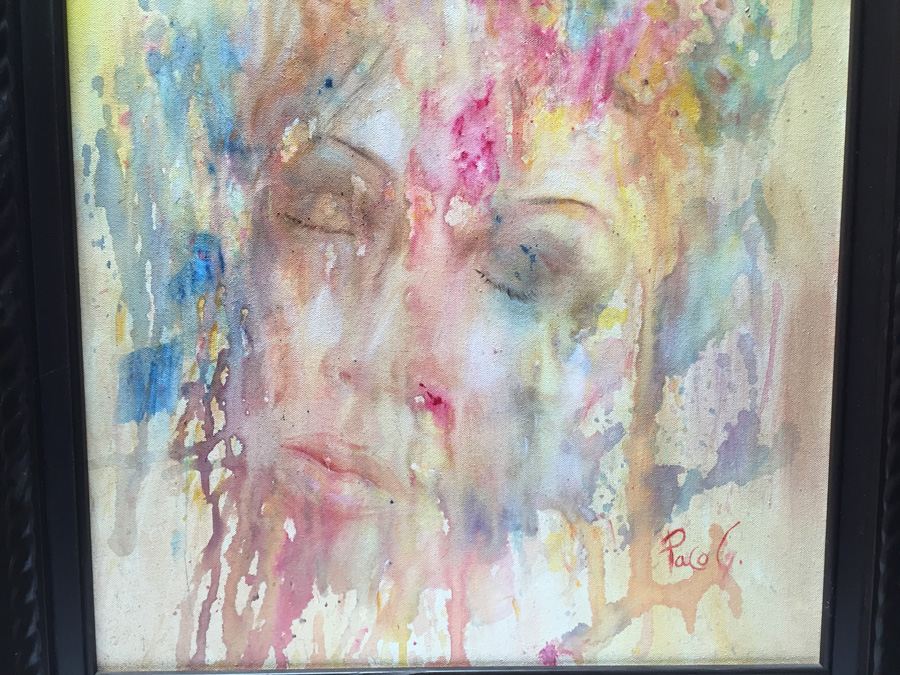 Original Painting by Paco Garcia Listed Baja Artist with COA [Photo 2]