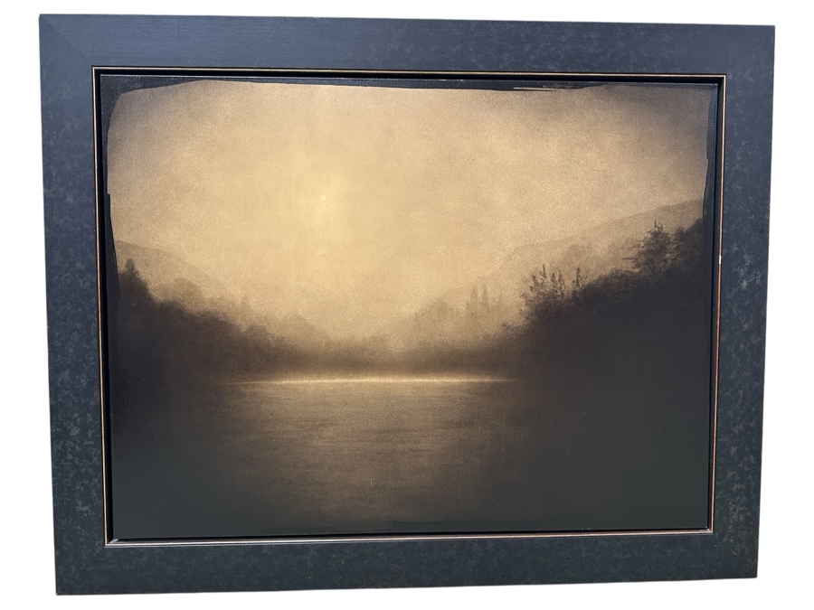 Joanne Teasdale Original Oil Painting On Canvas Titled 'Where Mountains Meet' 36 X 48 Appraised At $5,000 With Certificate Of Authenticity Purchased From The Coda Gallery In Palm Desert, CA [Photo 2]