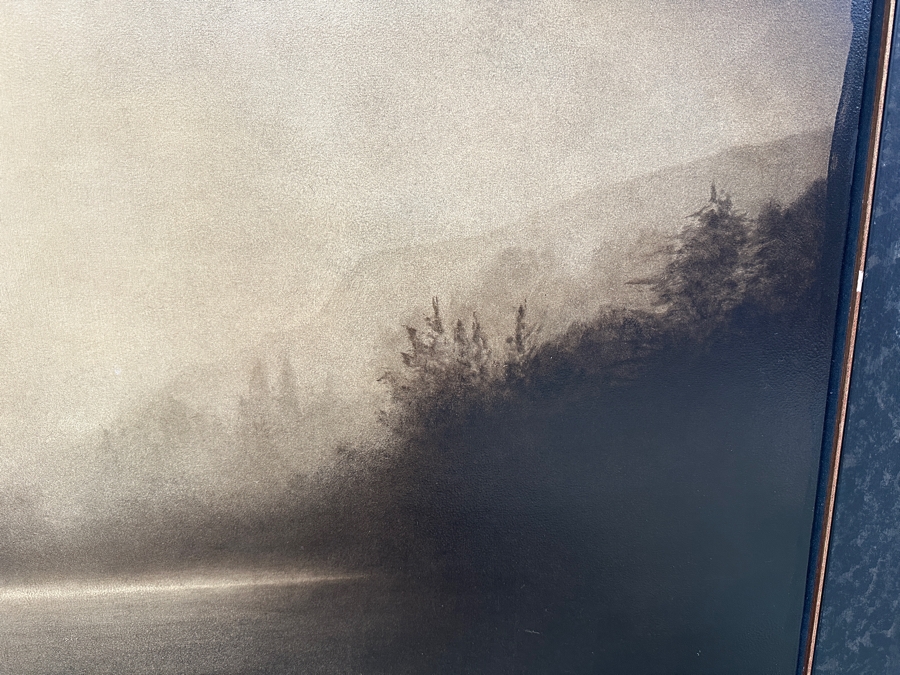 Joanne Teasdale Original Oil Painting On Canvas Titled 'Where Mountains Meet' 36 X 48 Appraised At $5,000 With Certificate Of Authenticity Purchased From The Coda Gallery In Palm Desert, CA [Photo 5]