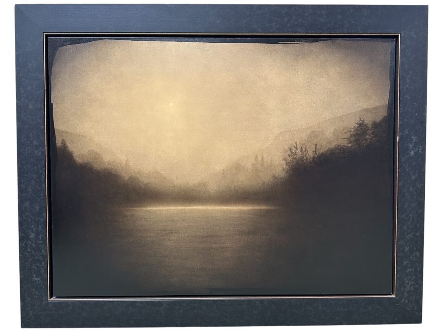 Joanne Teasdale Original Oil Painting On Canvas Titled 'Where Mountains Meet' 36 X 48 Appraised At $5,000 With Certificate Of Authenticity Purchased From The Coda Gallery In Palm Desert, CA