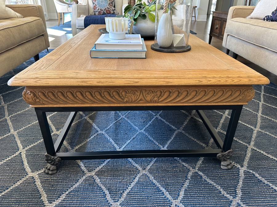 Restoration Hardware Coffee Table 36W X 36D X 18H [Photo 3]