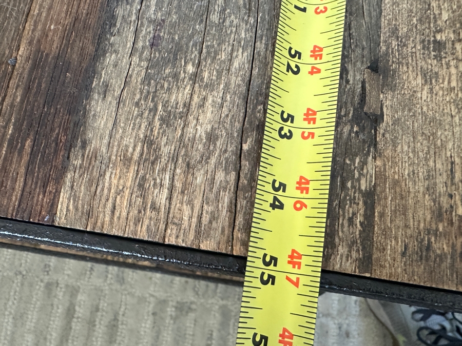 Restoration Hardware Dutch Iron Industrial Coffee Table 31.5 X 55 X 17.5H [Photo 6]