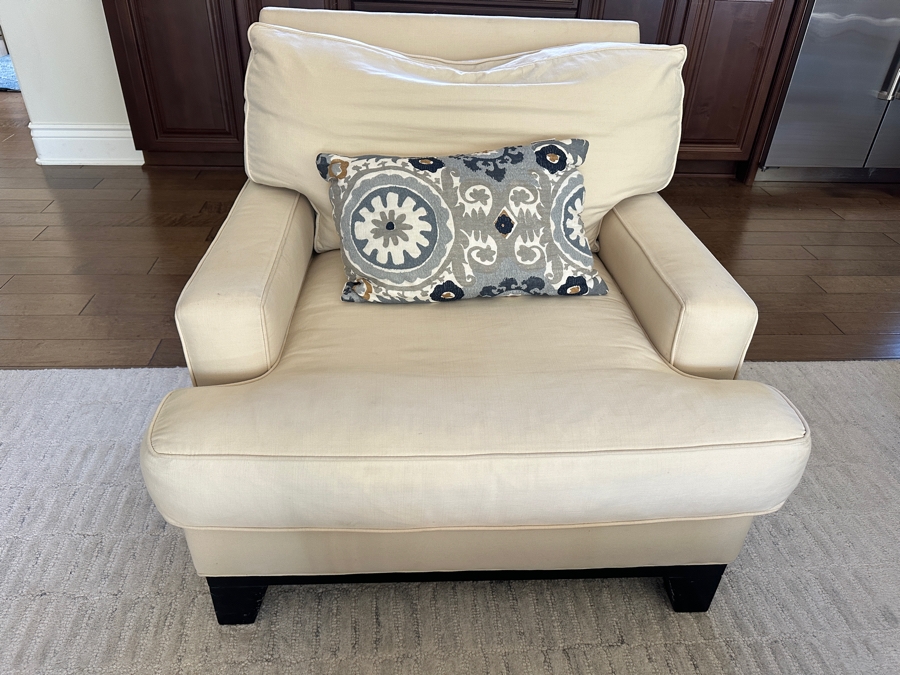 Pottery Barn Armchair 37W X 39D X 33H [Photo 1]