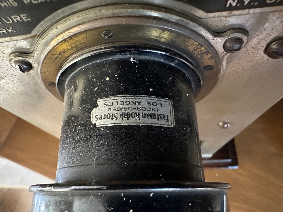 Antique Edison Projecting Kinetoscope Model Type B 1903 Patent Date From The Motion Picture Patents Company Serial Number 2515 'Underwriters Model' 11W X 11D X 14.5H [Photo 5]