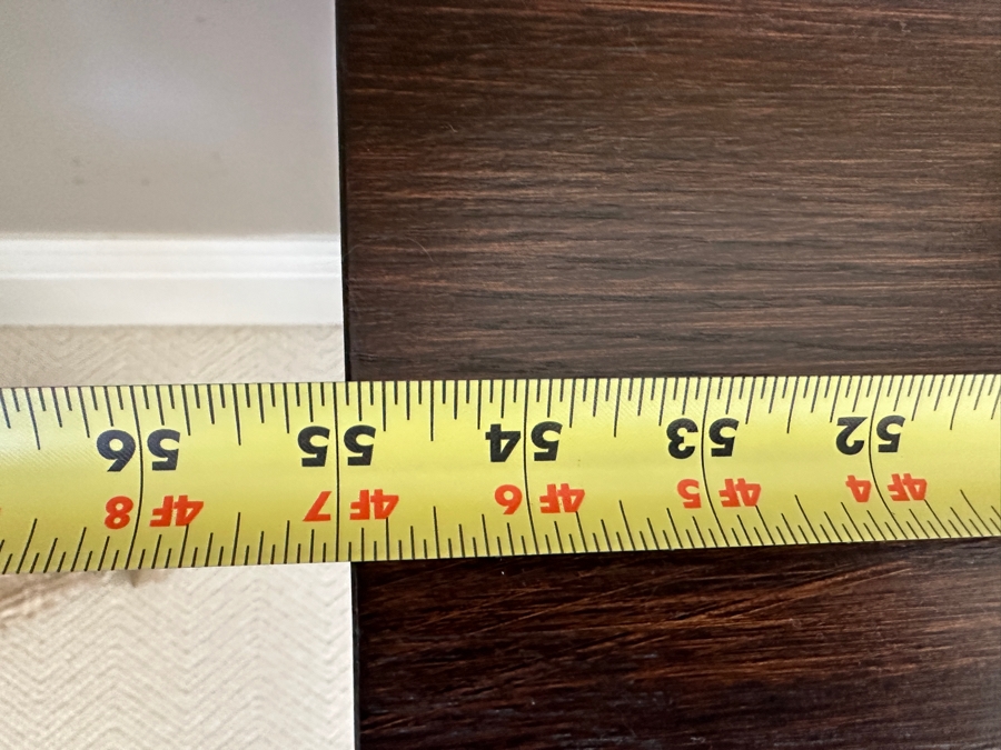 Modernist Wooden Console Sofa Table 55W X 15D X 29.5H [Photo 4]