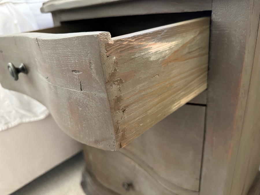 Pair Of Restoration Hardware Wooden Nightstands  [Photo 3]