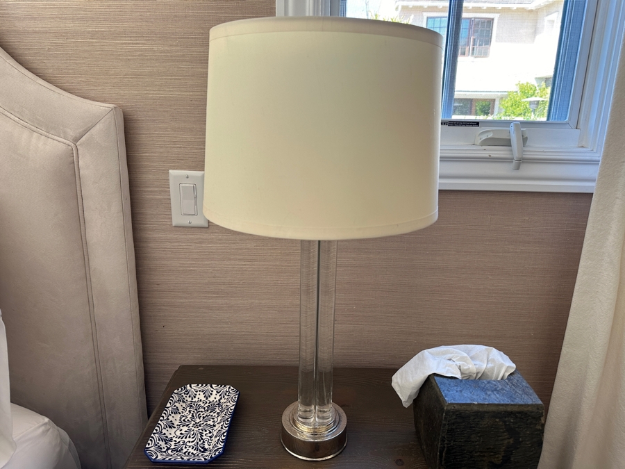 Pair Of Restoration Hardware Table Lamps 26'H [Photo 3]