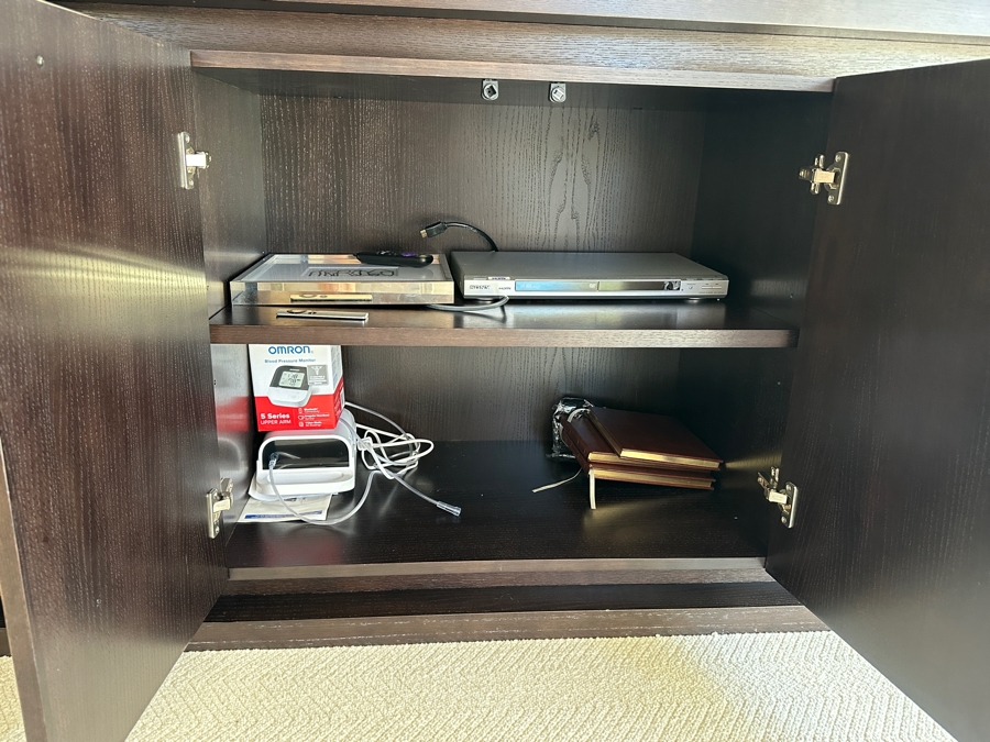 Modernist Wooden Credenza Media Console Cabinet 70W X 21D X 34H [Photo 5]