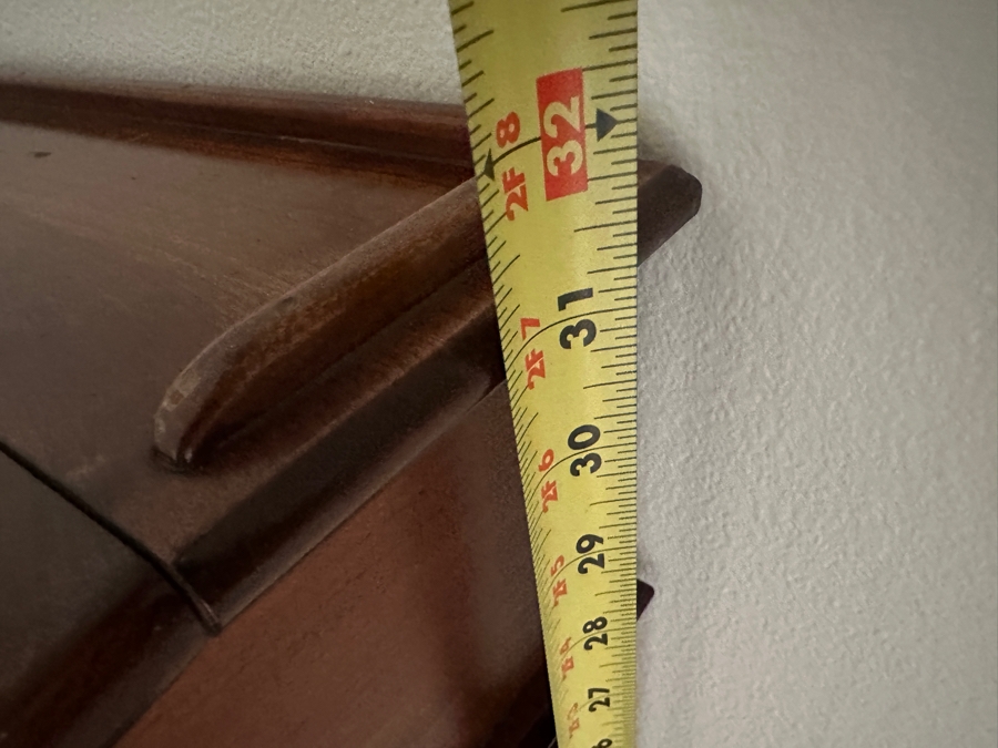 Vintage Slant Front Schoolmaster Teacher Desk Shaker Reproduction By Old Bennington Woodcrafters 22.5W X 17D X 32H [Photo 10]