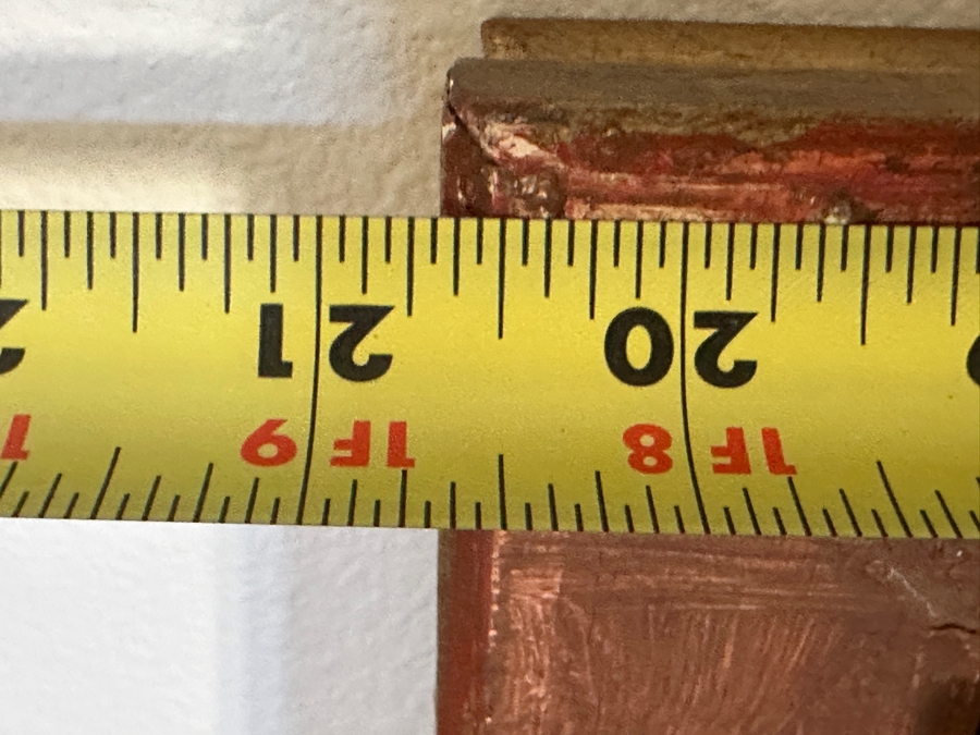 Pierre Maubert (1884-1957, France) Original Oil Painting On Canvas Titled 'Promenade Automnale Dans Le Vexin' Circa 1930 12 X 19 In Antique Frame 20.5 X 28.5 [Photo 14]