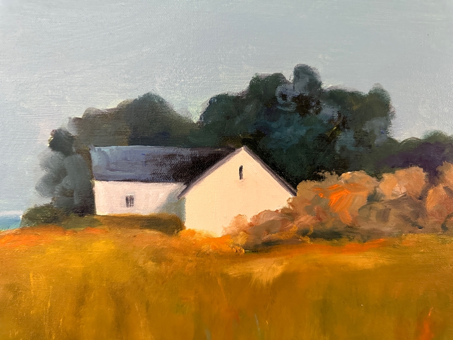 Colleen Galloway (Nova Scotia) Original Oil Painting On Canvas 24 X 24 Framed 25.5 X 25.5 [Photo 2]