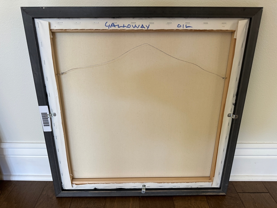 Colleen Galloway (Nova Scotia) Original Oil Painting On Canvas 24 X 24 Framed 25.5 X 25.5 [Photo 11]