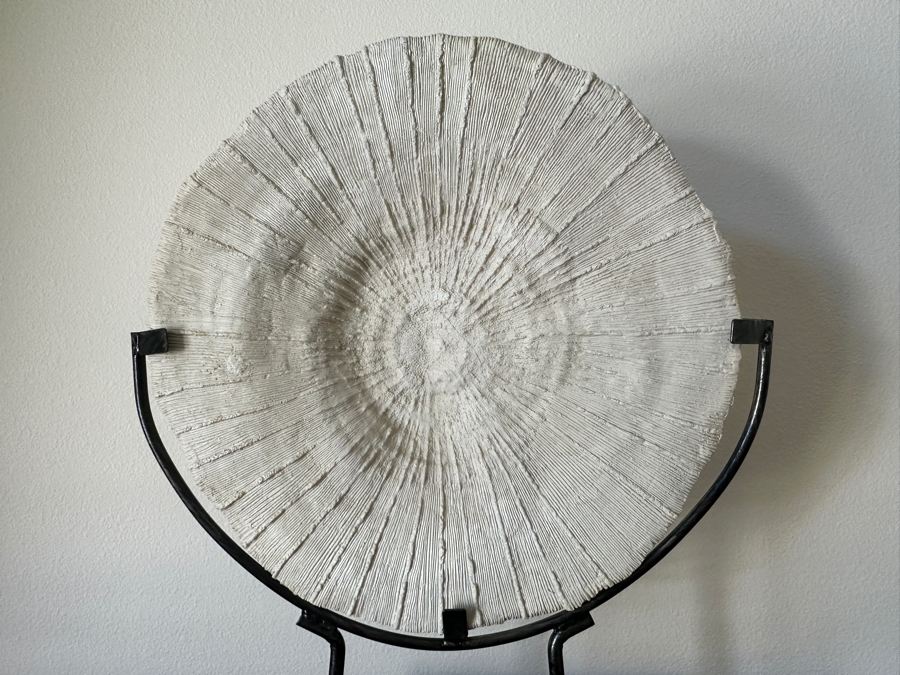 Faux Decorative Coral Sculpture On Metal Stand 20'H [Photo 3]