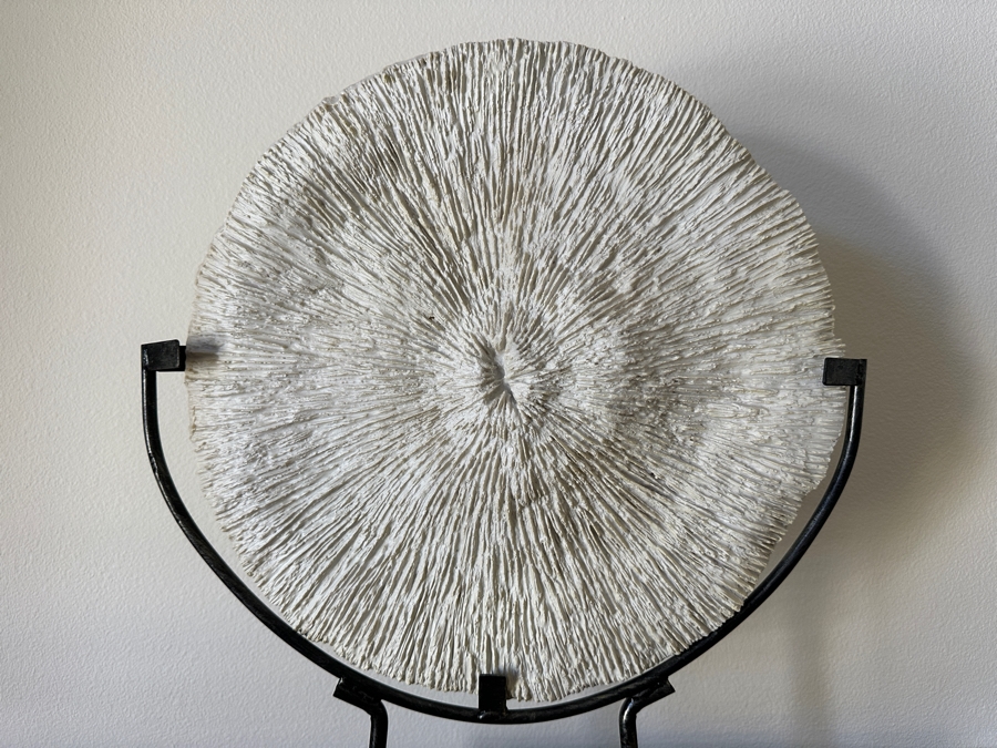 Faux Decorative Coral Sculpture On Metal Stand 20'H [Photo 2]