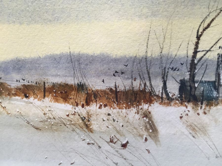 Ed (Edward) Gifford (1927-1998) American Original Watercolor [Photo 4]