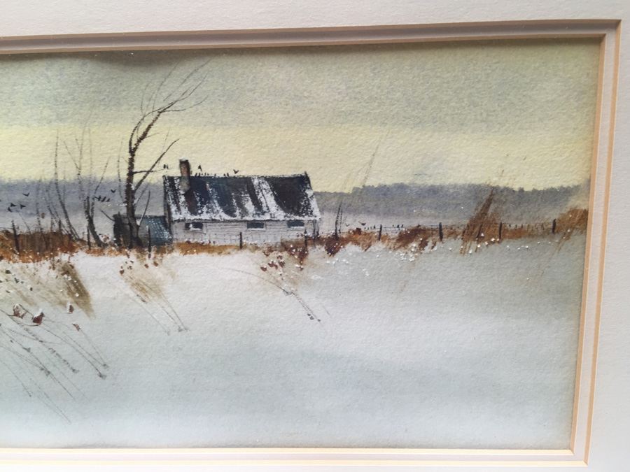 Ed (Edward) Gifford (1927-1998) American Original Watercolor [Photo 2]