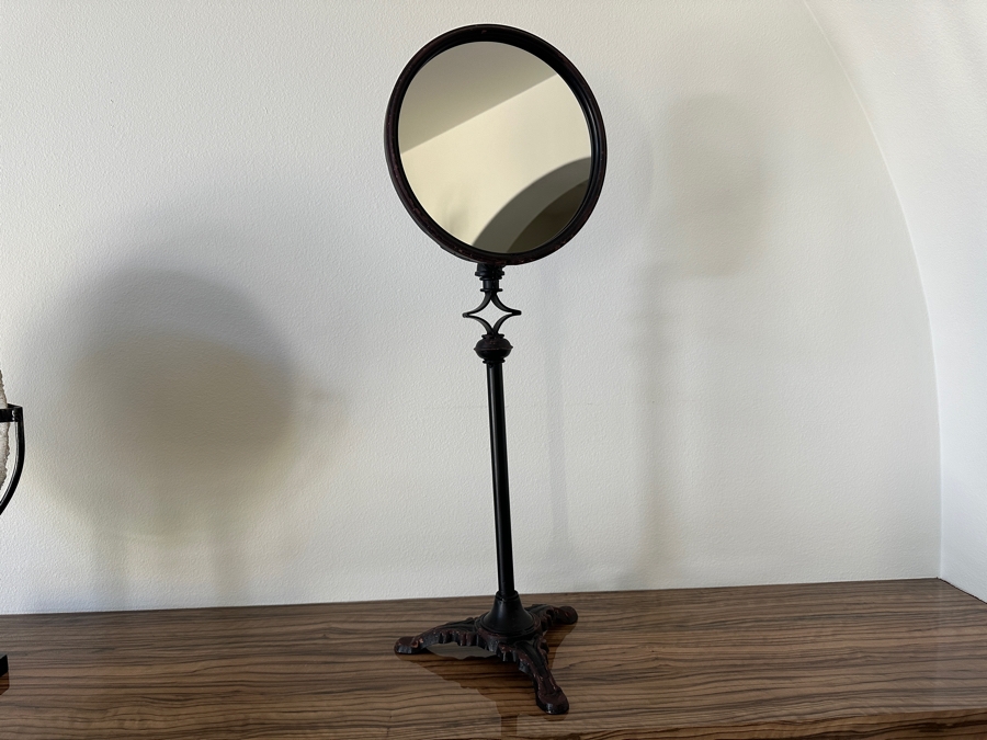 Pottery Barn Tall Metal Standing Mirror 29'H Retails $99