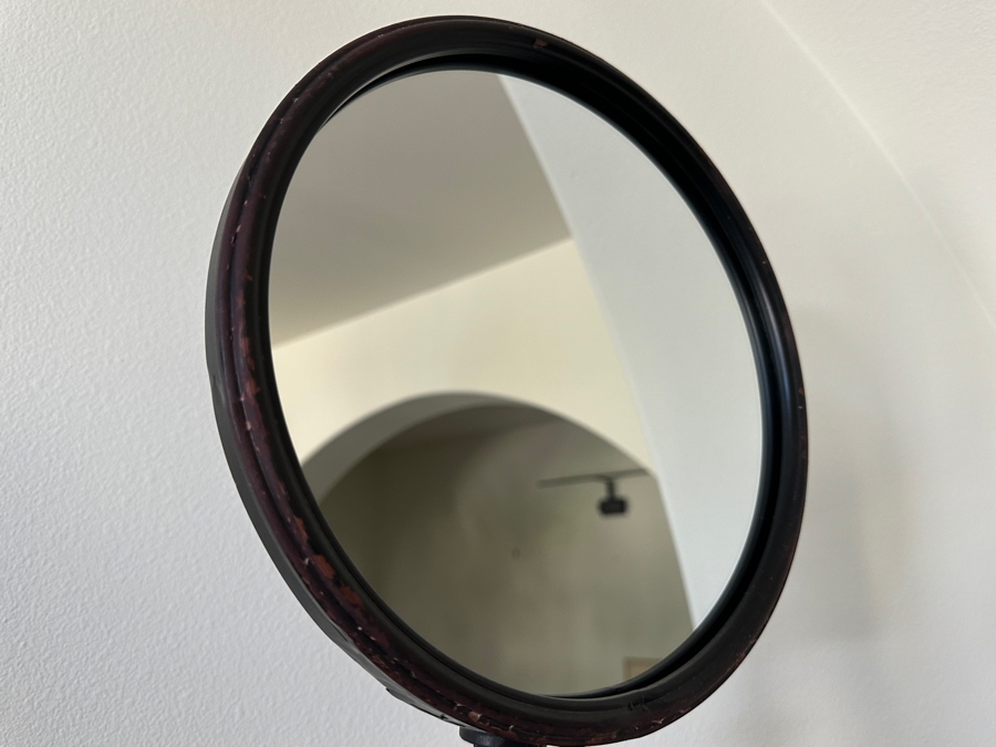 Pottery Barn Tall Metal Standing Mirror 29'H Retails $99 [Photo 4]