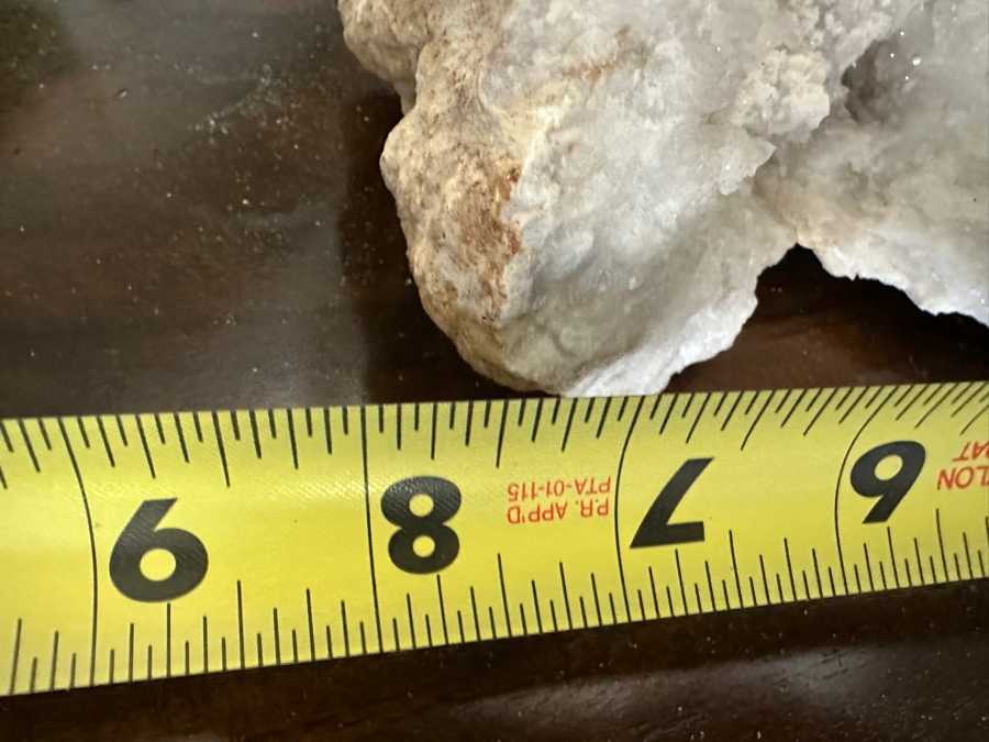 Large White Quartz Geode 8W X 5H [Photo 5]