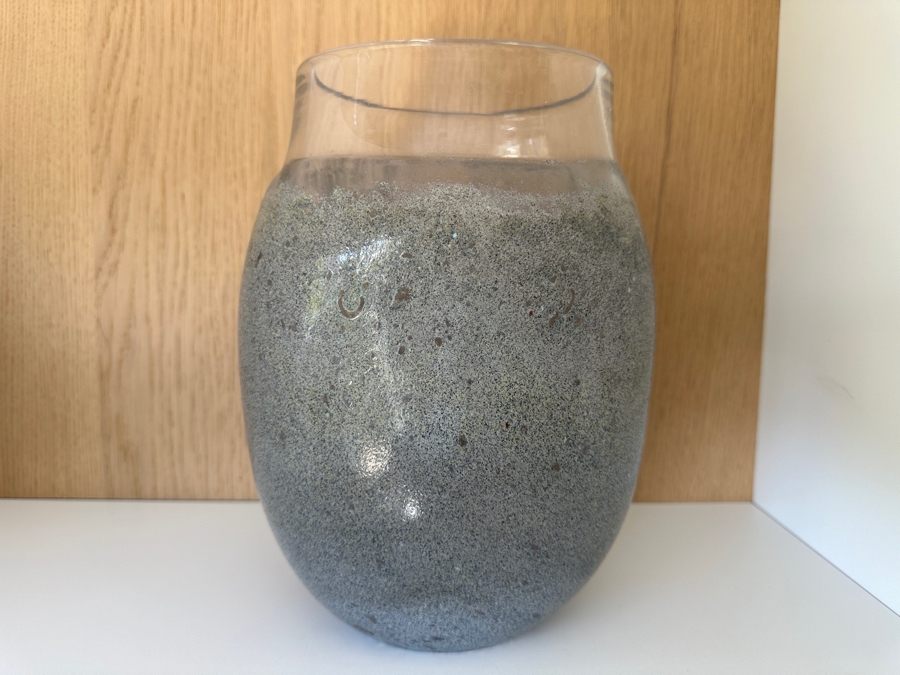 Kosta Boda 'Fossil' Art Glass Vase Designed By Kjell Engman 11'H [Photo 5]