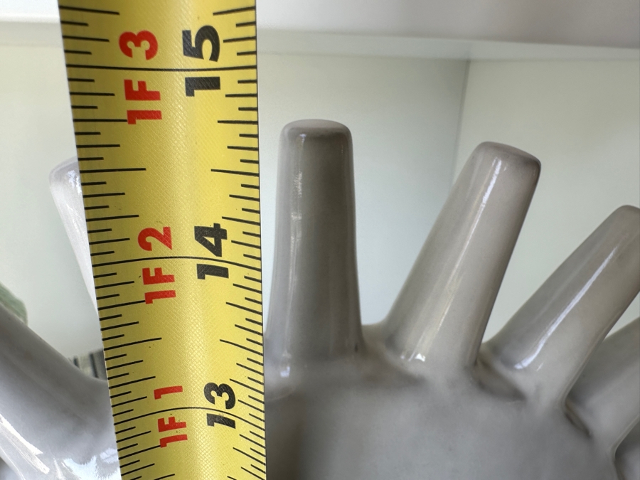 Jonathan Adler Utopia Sun Stoneware Object 15'H [Photo 6]