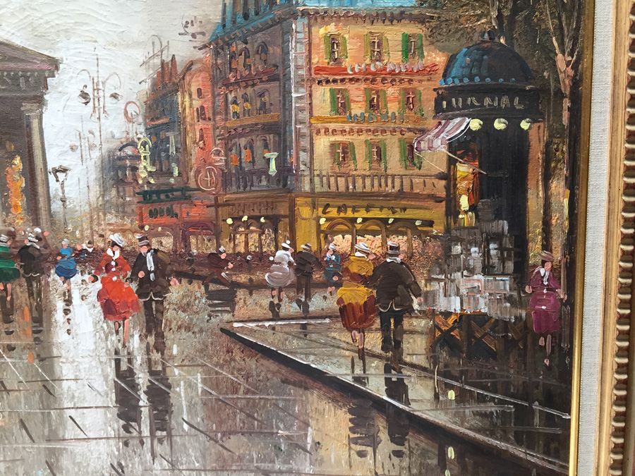 Original Paris Scene Artwork [Photo 8]