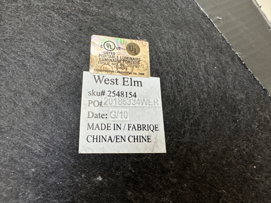 West Elm Adjustable Table Lamp 31'H [Photo 3]