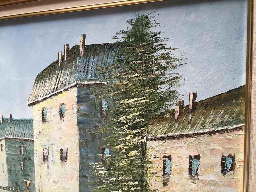 Original Painting City Scene by Garber [Photo 4]