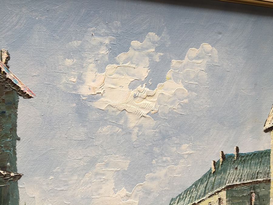 Original Painting City Scene by Garber [Photo 10]