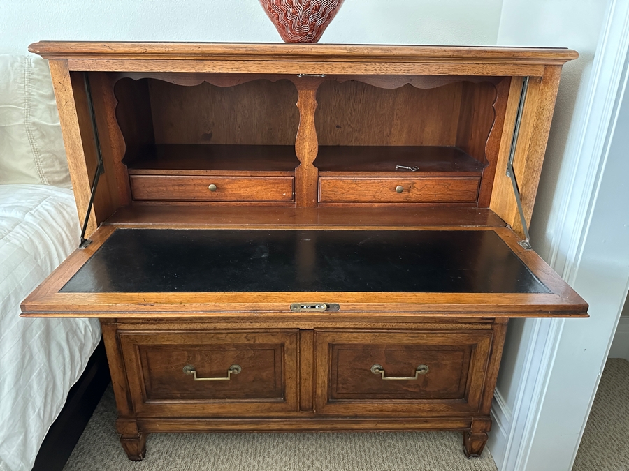 Baker Furniture / Milling Road Furniture Secretary Desk 41.5W X 19D X 43.5H [Photo 4]