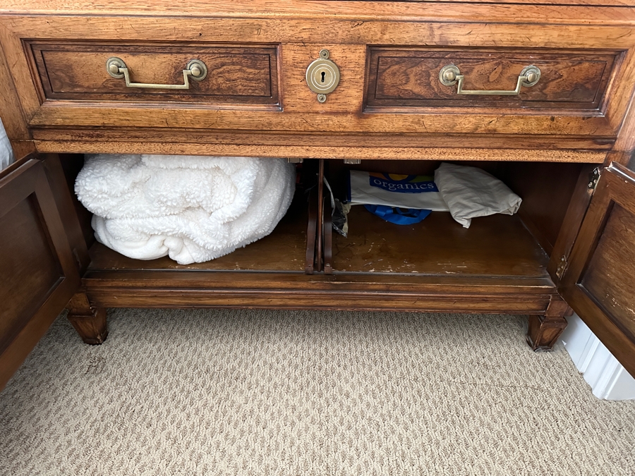 Baker Furniture / Milling Road Furniture Secretary Desk 41.5W X 19D X 43.5H [Photo 6]