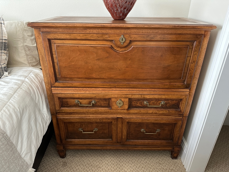 Baker Furniture / Milling Road Furniture Secretary Desk 41.5W X 19D X 43.5H [Photo 3]